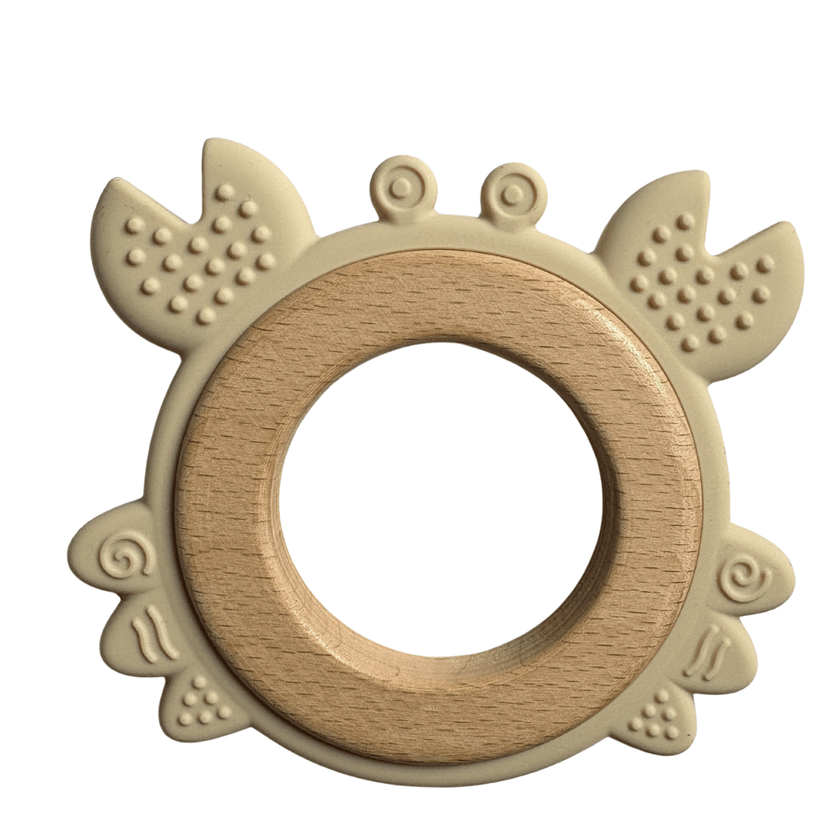 Anneau de dentition grignoteuse bébé - Crabe