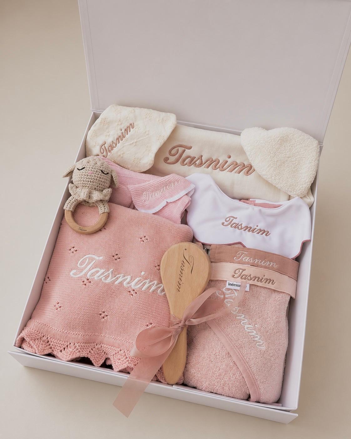 Coffret LE trousseau de naissance personnalisé