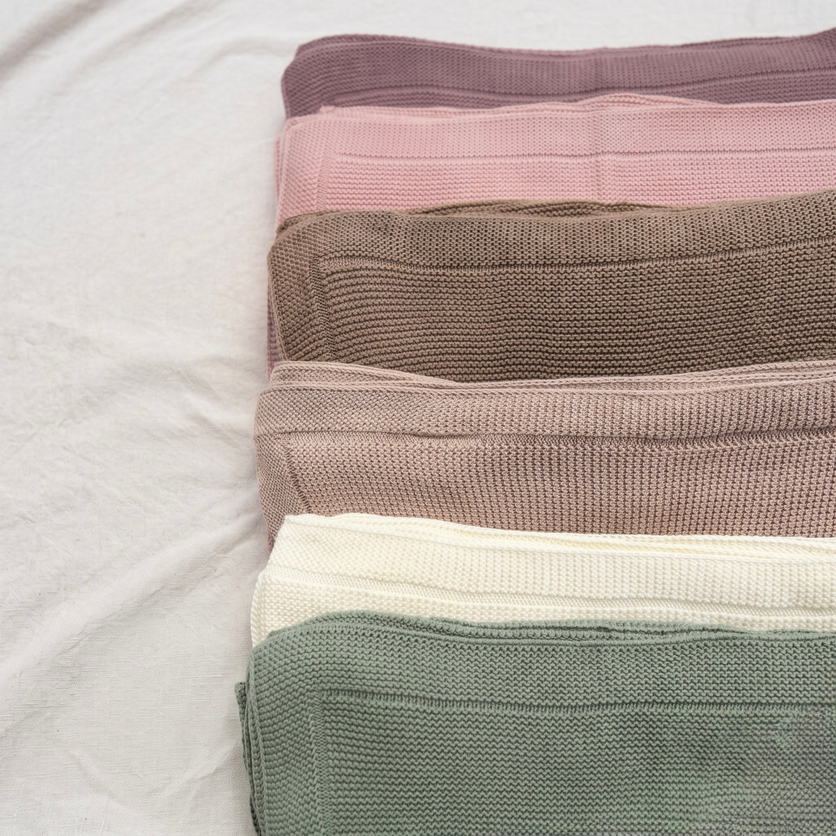 Couverture Bébé en Maille personnalisable
