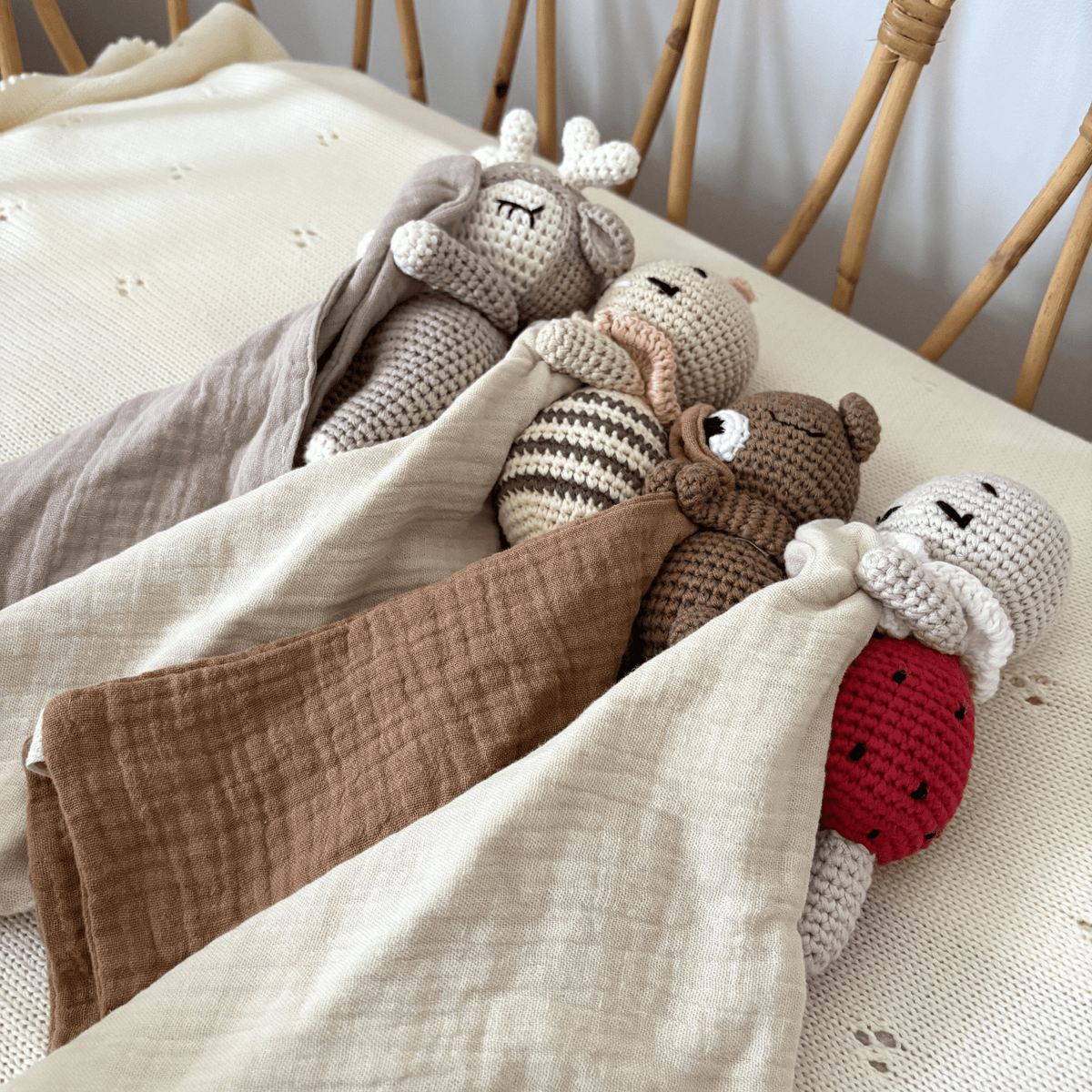 Doudou Plat en Crochet - Compagnons des Songes