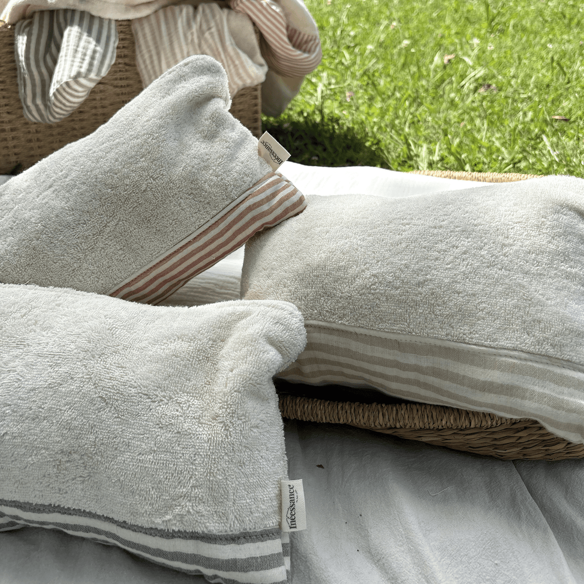 Coffret d'été - Poncho de bain & trousse assortie personnalisés