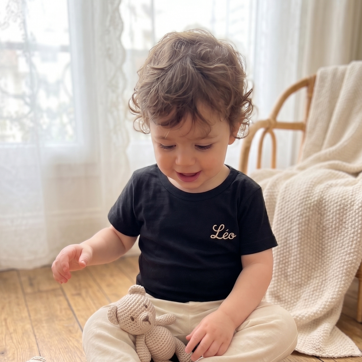 T-shirt à manche courte personnalisé
