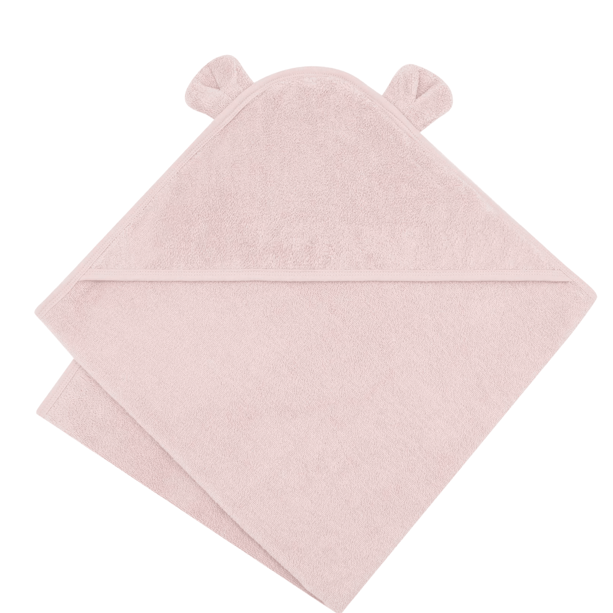 cape de bain ourson rose