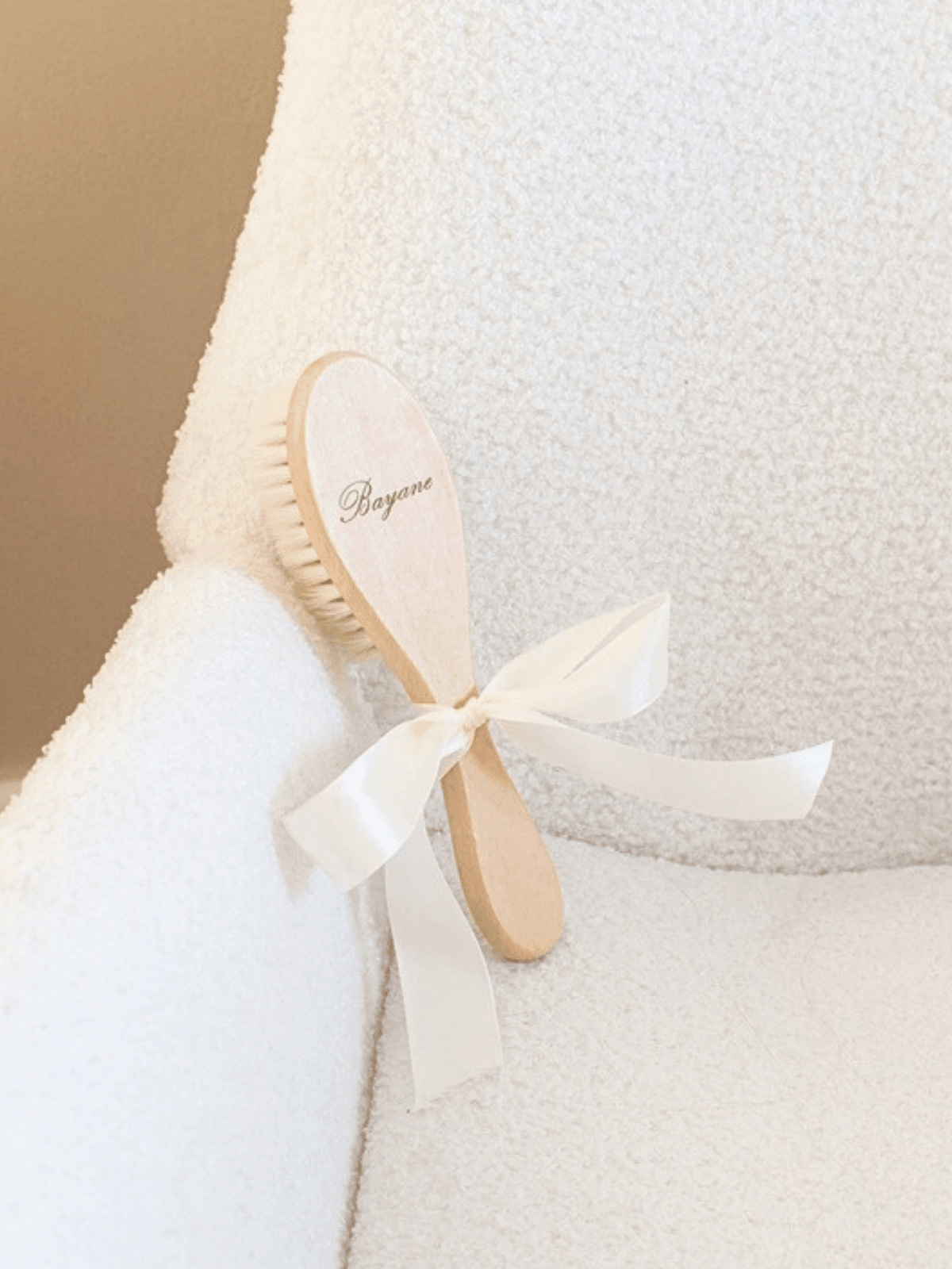 La brosse à cheveux personnalisable