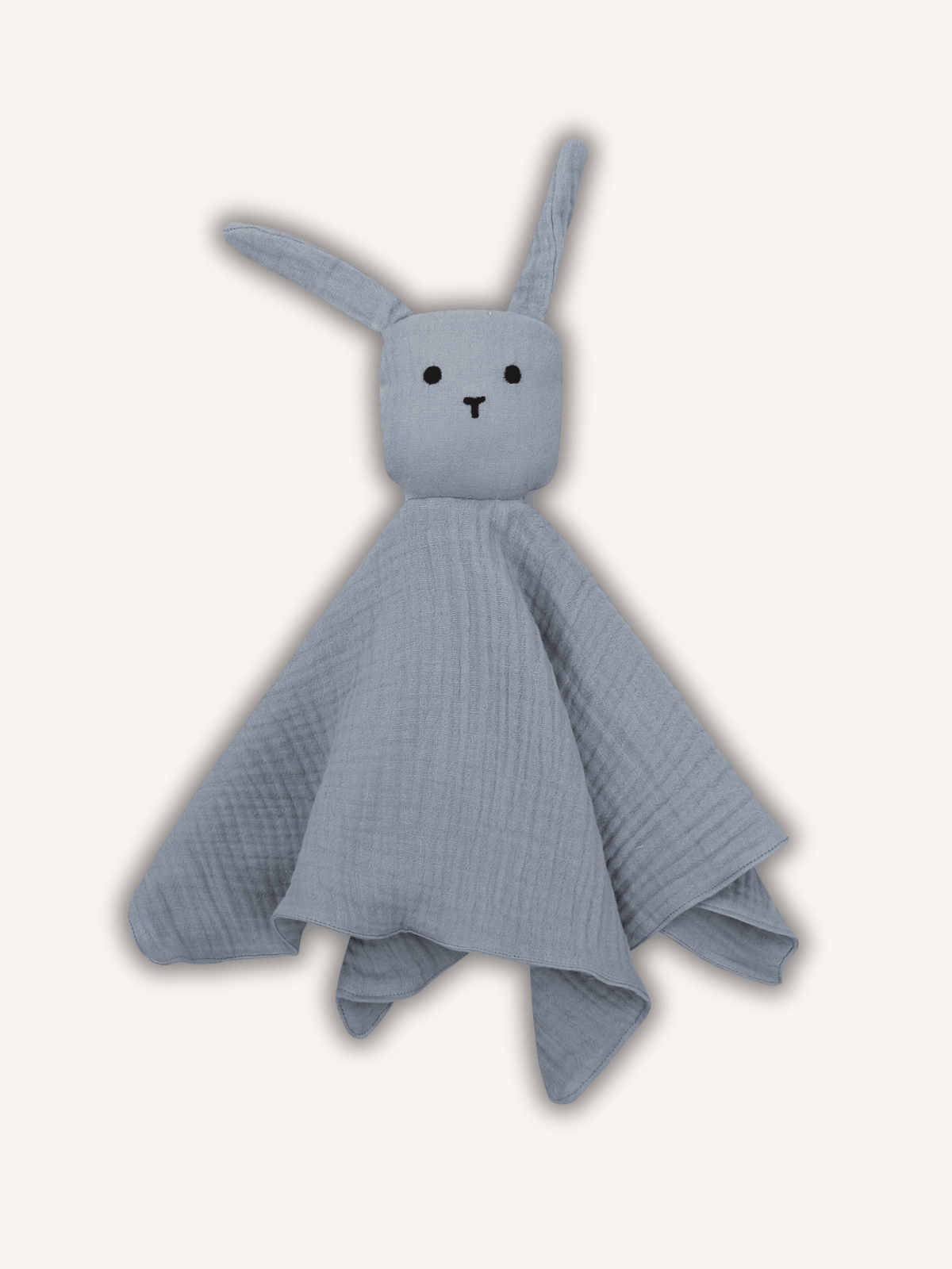 doudou lapin bleu personnalisé