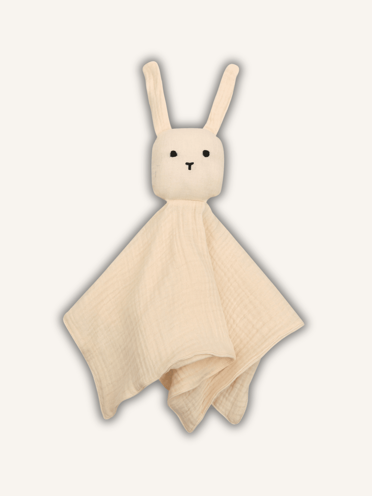 doudou lapin creme personnalisé