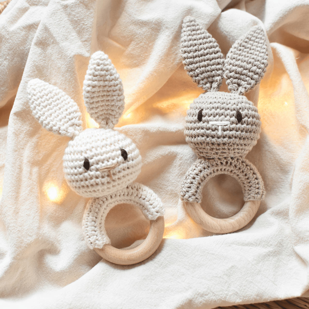 Le hochet en crochet - Nouvelle collection - Personnalisable