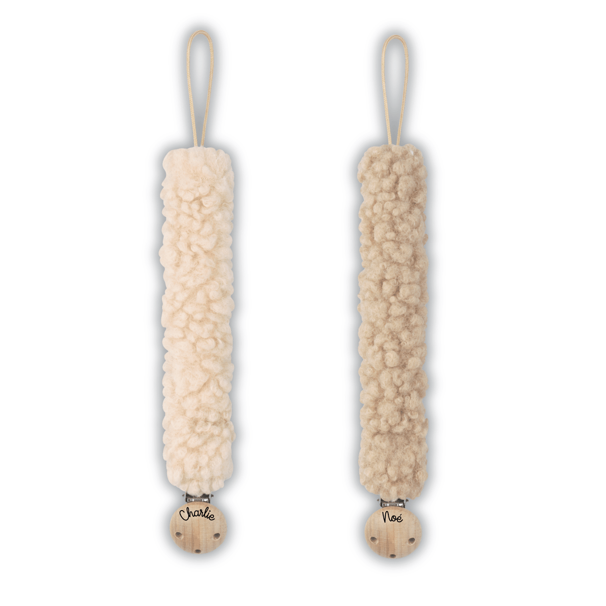 Attache-tétine Teddy - Gravure personnalisable
