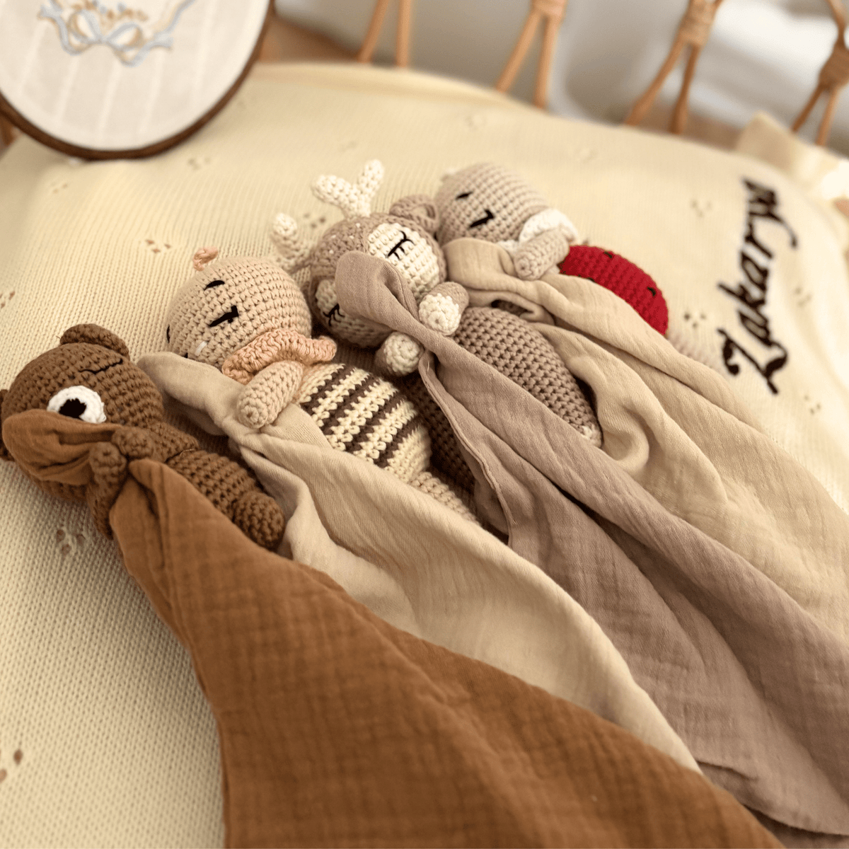 Doudou Plat en Crochet - Compagnons des Songes