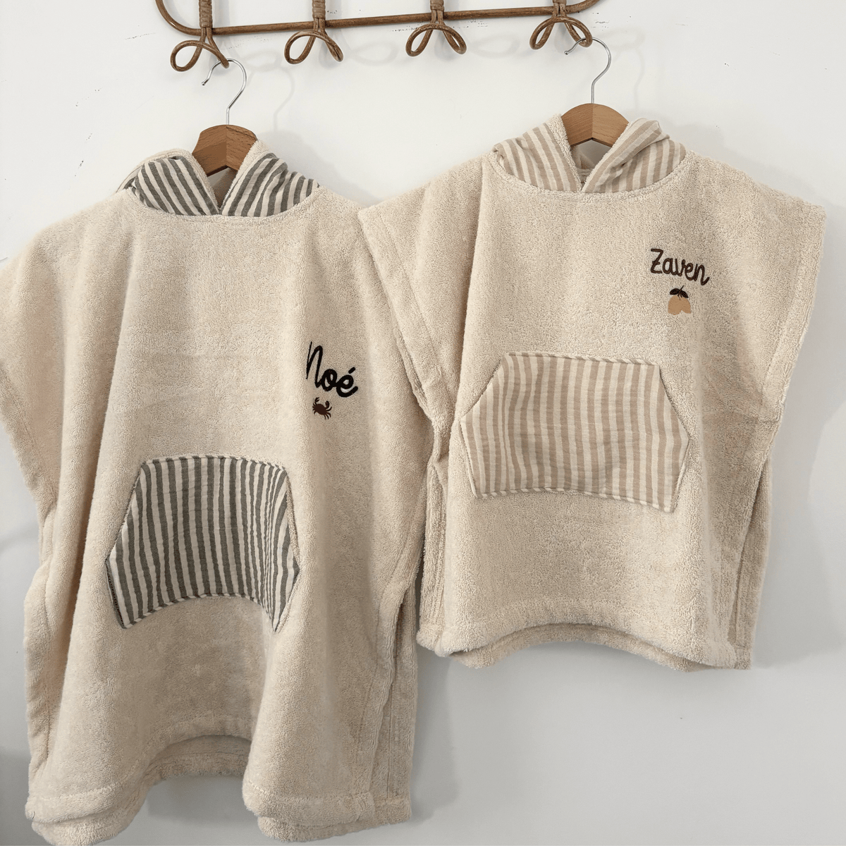 Poncho de plage personnalisé