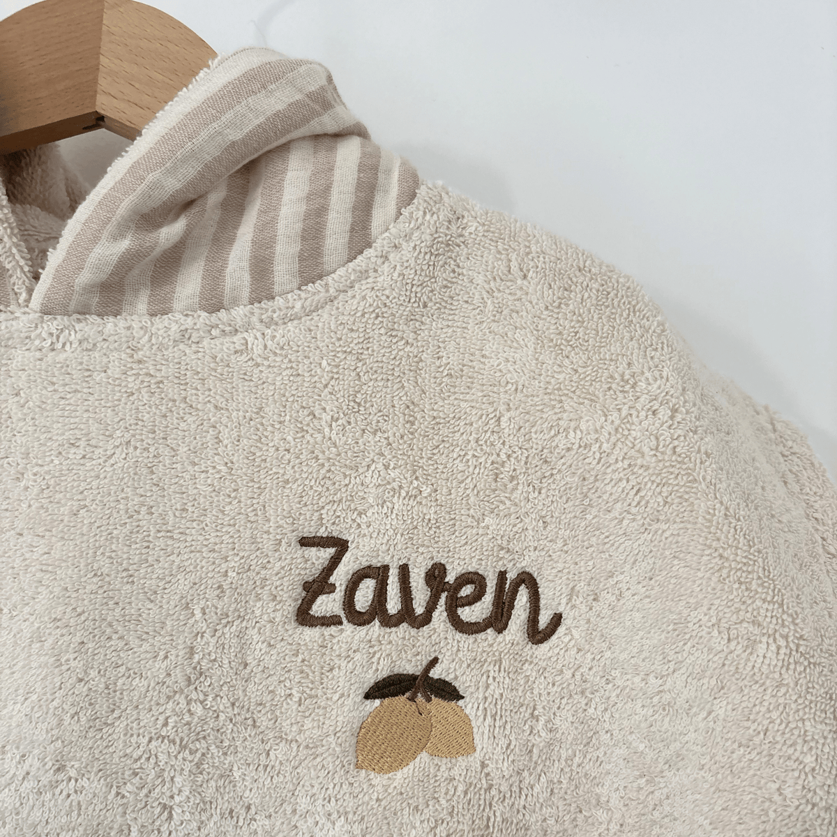 Poncho de plage personnalisé