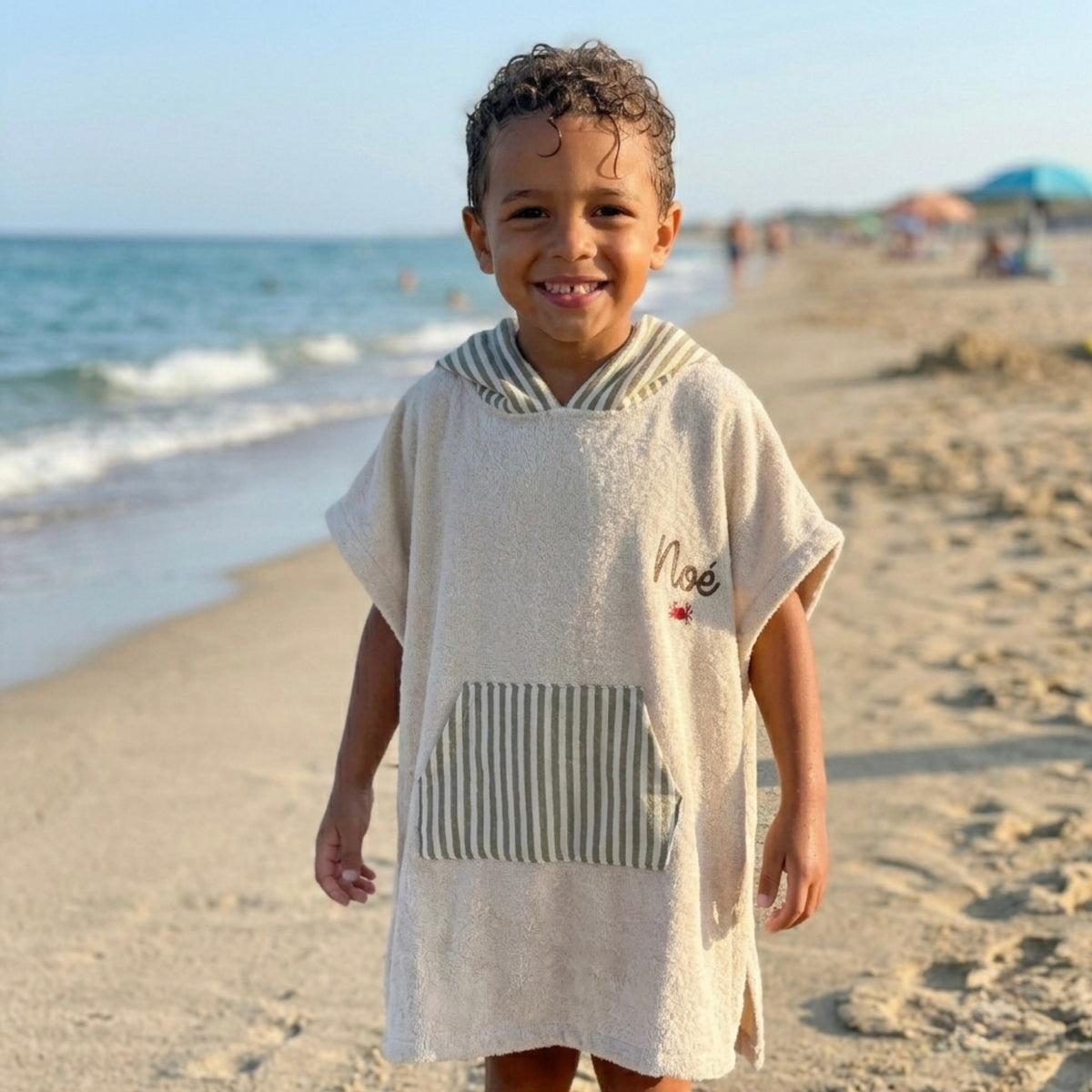 Poncho de plage personnalisé