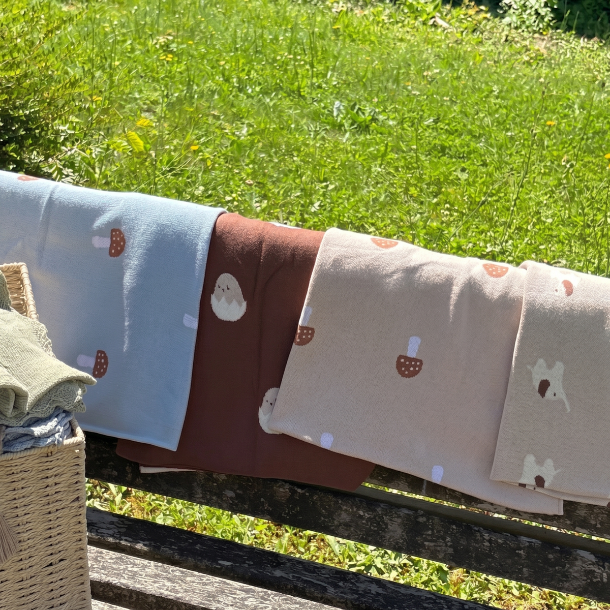 Couverture bébé à motif personnalisable