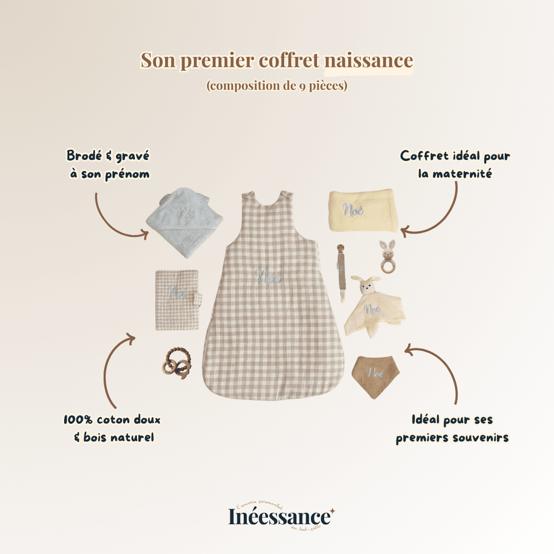Coffret Naissance Complet MIX AND MATCH -Le "Tout pour bébé"