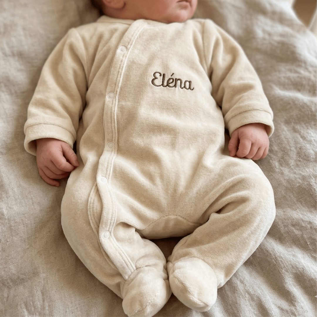 Ensemble Pyjama bébé Mini Velours - 5 pièces