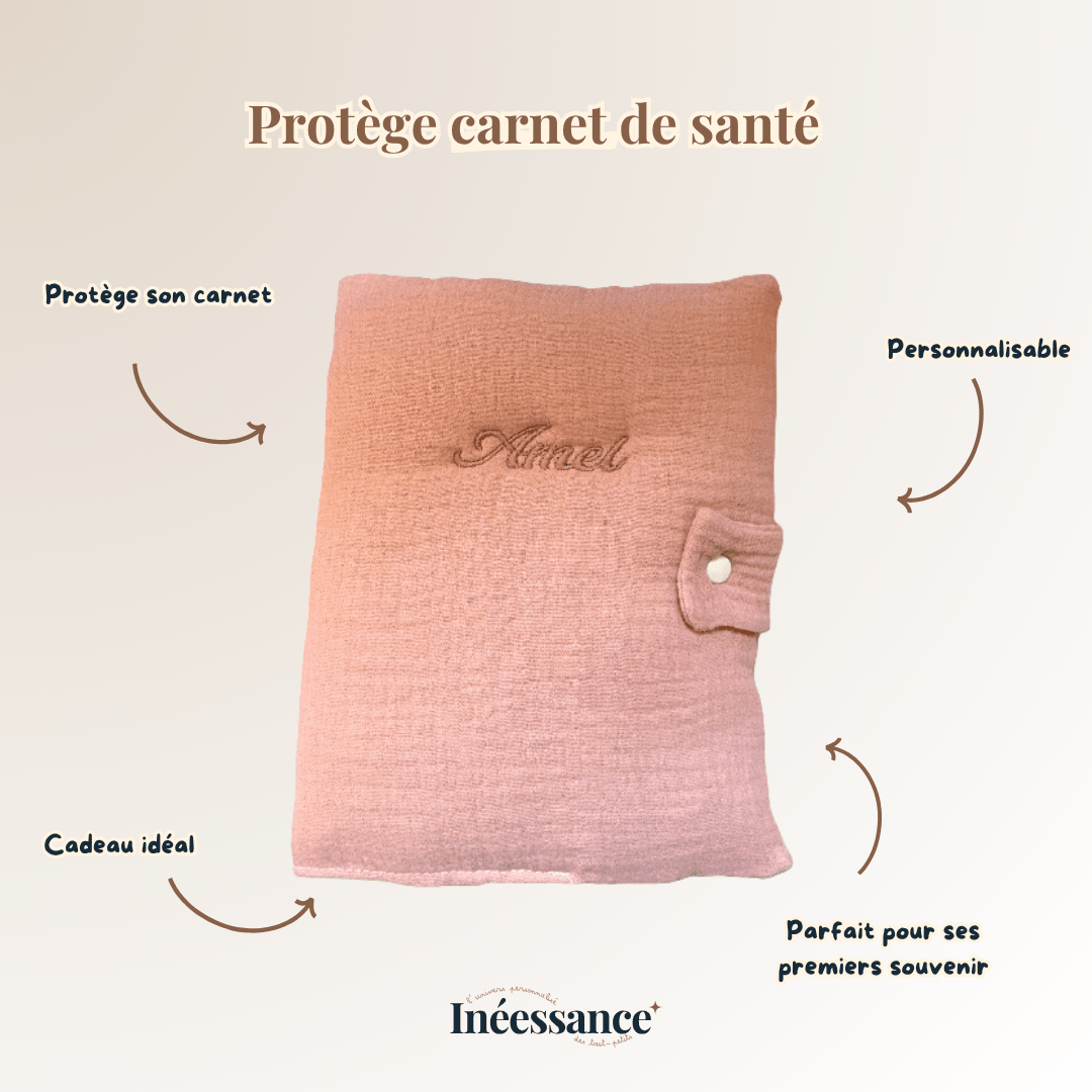 Protège carnet de santé personnalisé
